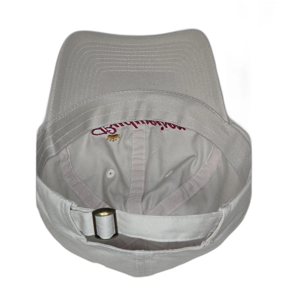 Budweiser Official Product Script Logo Dad Hat | Men's Strapback | Stone